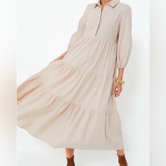 Tuckernuck Pomander Place
Sandstone Cotton Mabel Maxi Dress - Picture 8 of 16